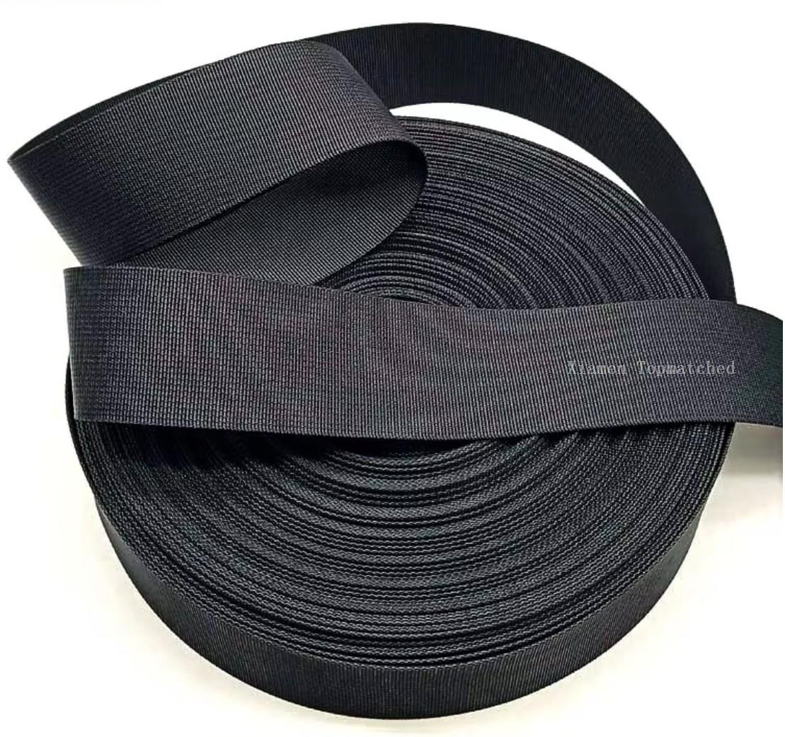 Nylon webbing belt for bag leash with heavy duty woven strap material Nylon webbing belt for bag leash with heavy duty woven strap material