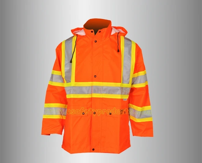 کاپشن های ایمنی ضد آب Hi Vis